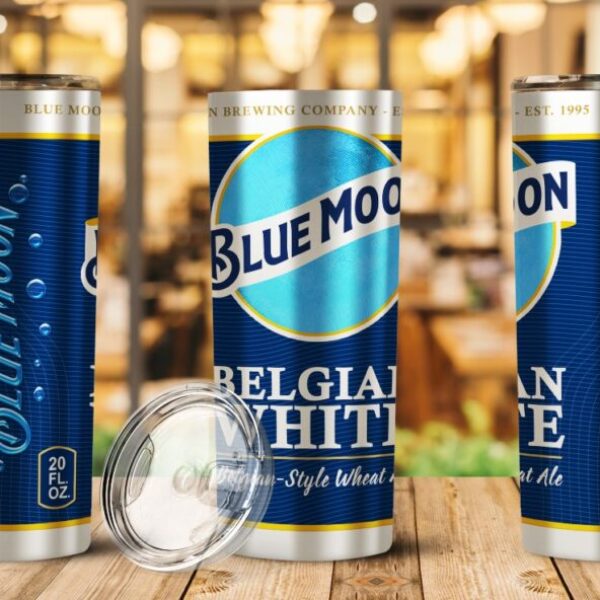 20 Oz Blue Moon Beer Tumbler