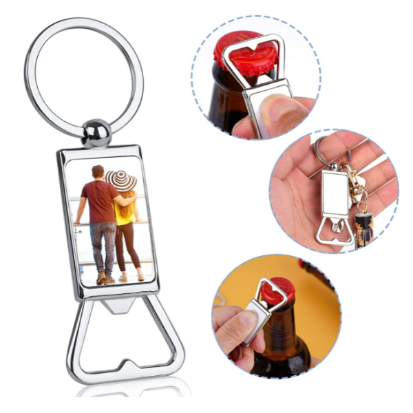 Metal Bottle Opener Keychain