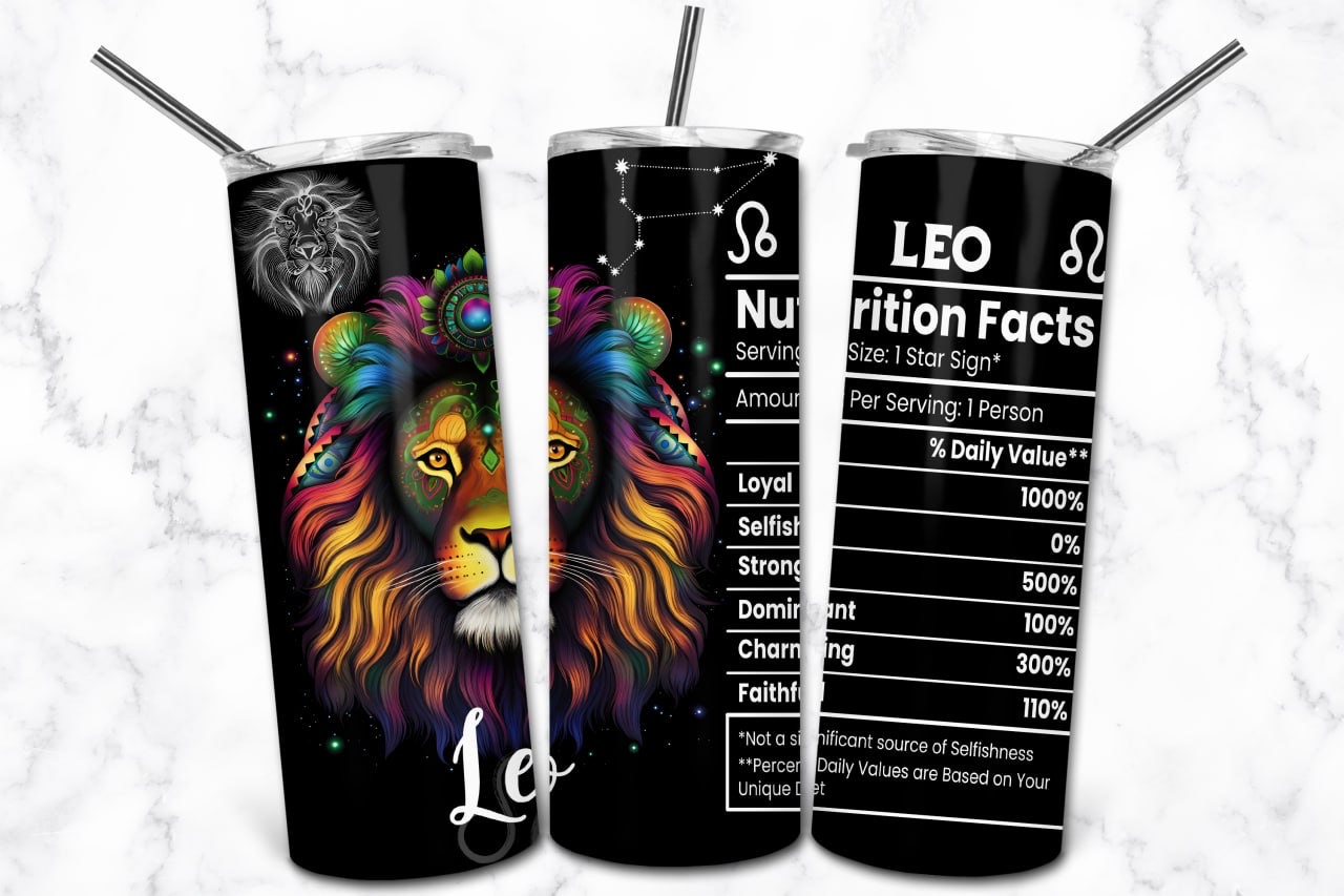 20 oz Zodiac Sign Tumbler - Image 3