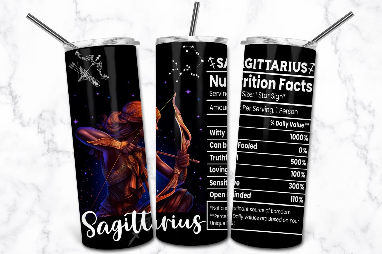 20 oz Zodiac Sign Tumbler - Image 6