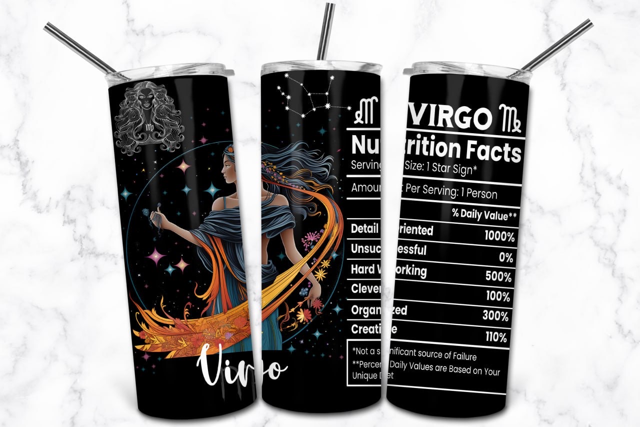 20 oz Zodiac Sign Tumbler - Image 9