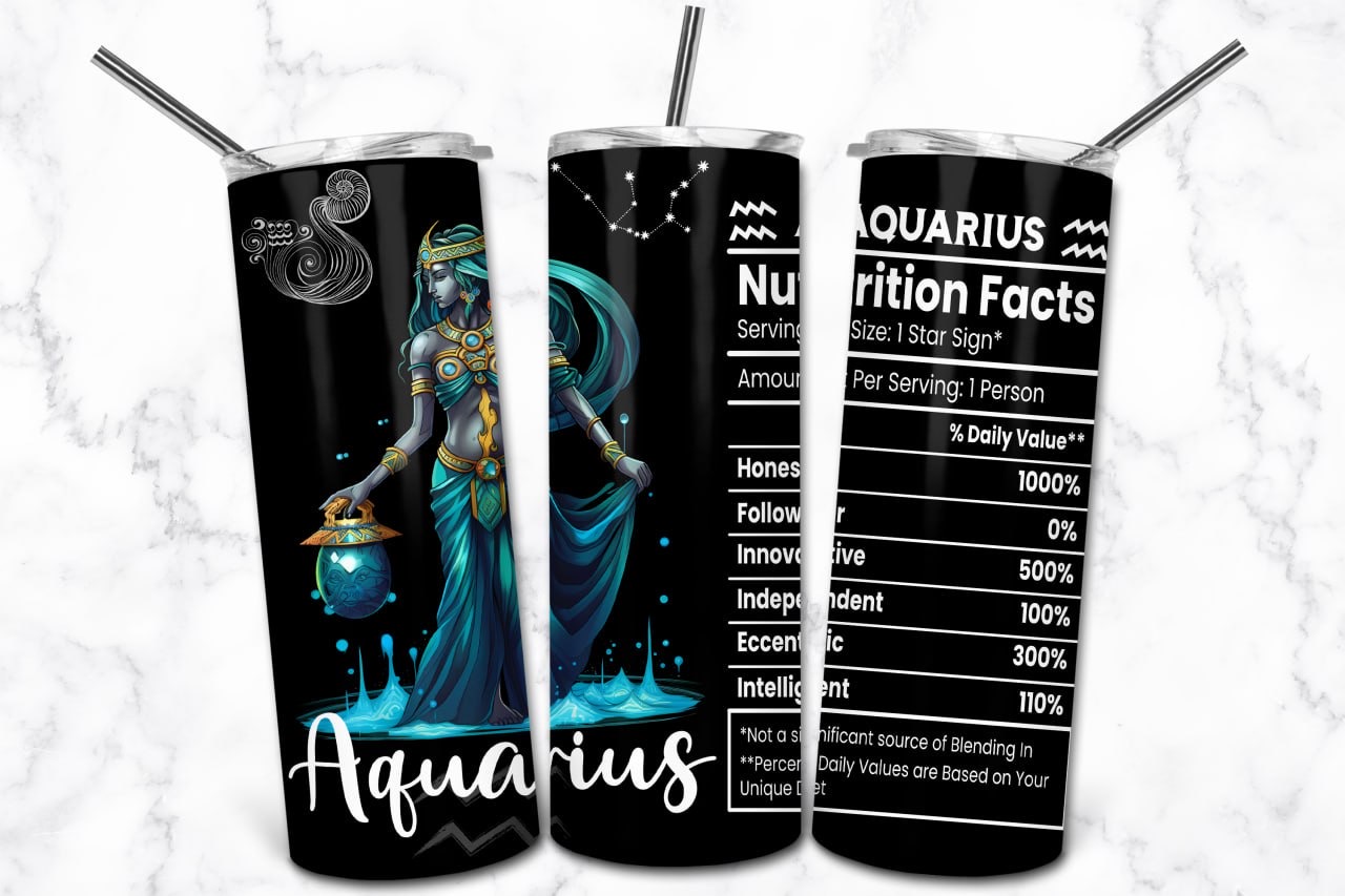 20 oz Zodiac Sign Tumbler - Image 10