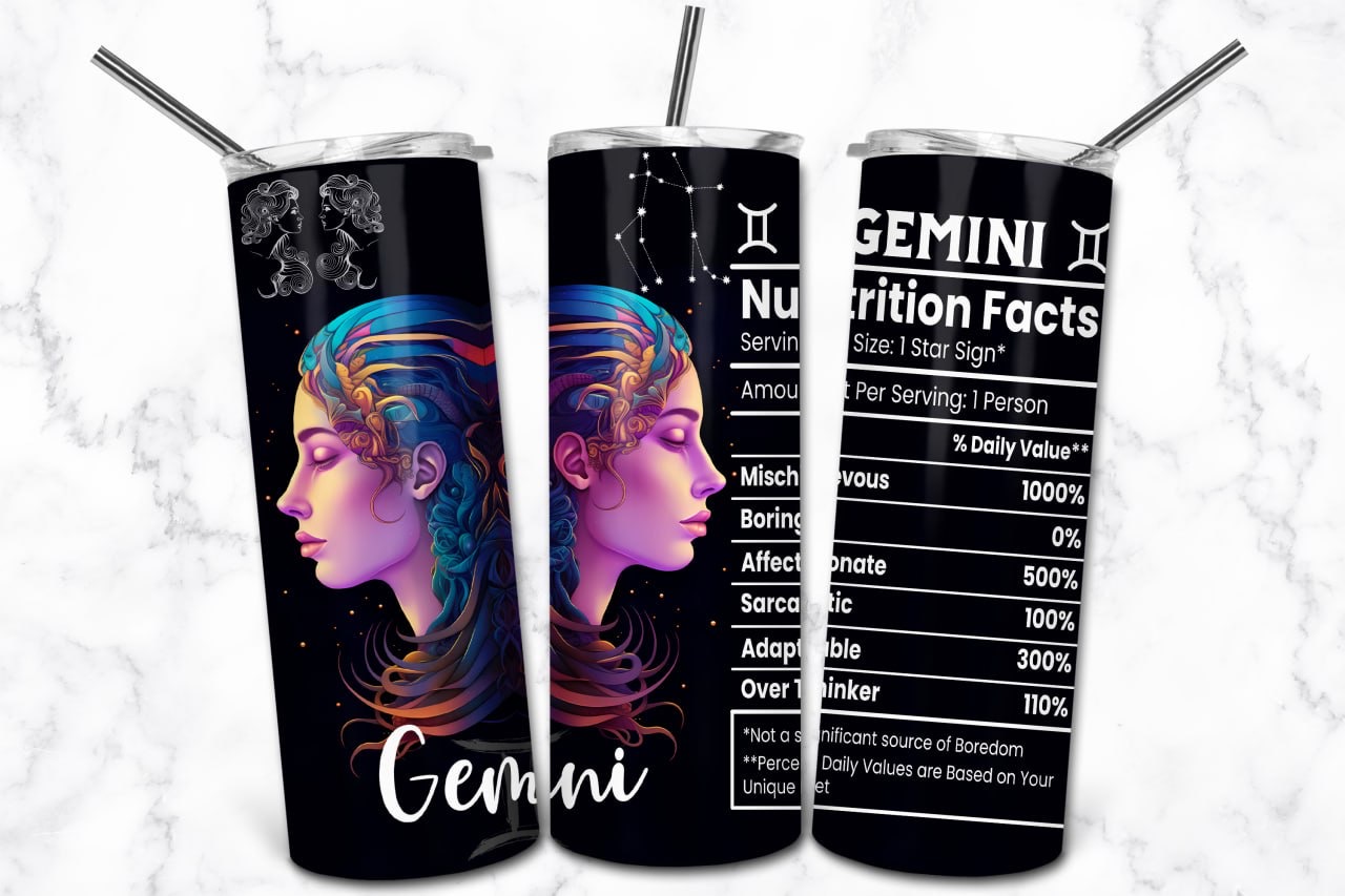 20 oz Zodiac Sign Tumbler