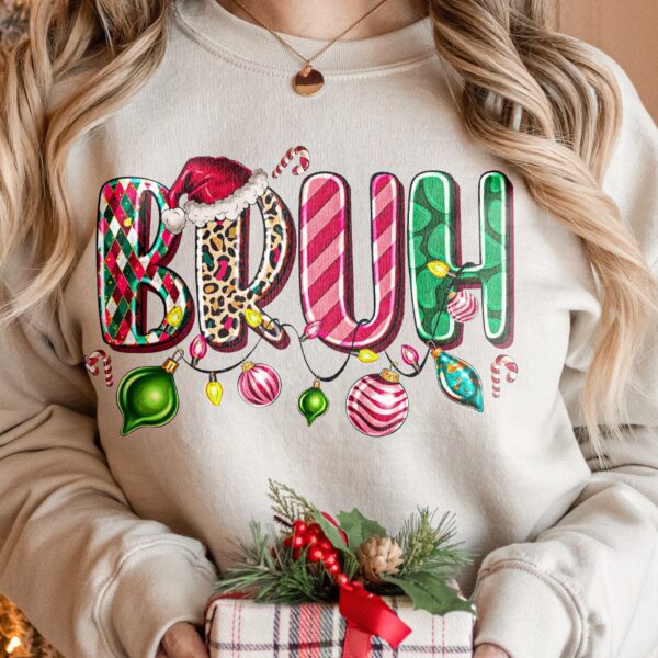 Bruh Christmas Unisex Sweatshirt