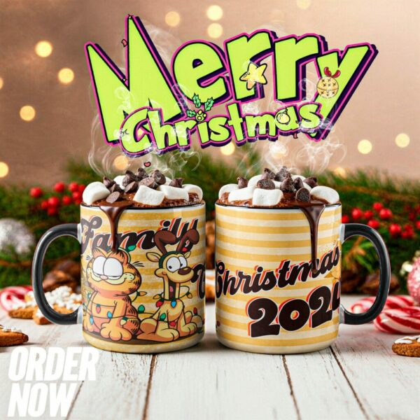 Garfield Christmas Coffee Mug