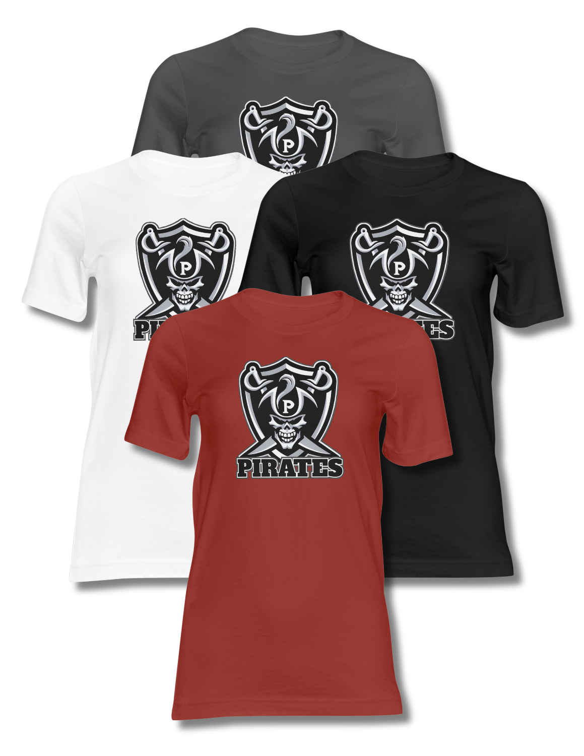 Pirates Armor Shield T-shirt